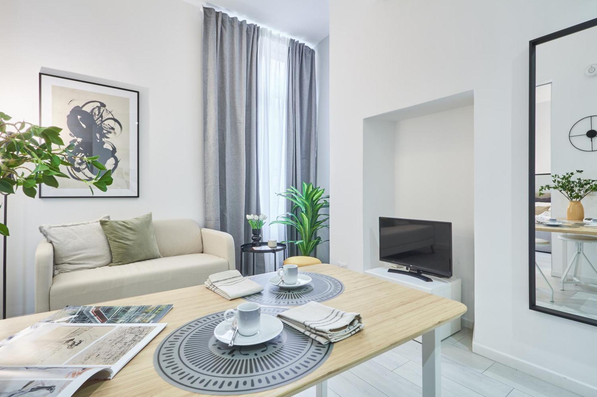 Elegante Appartamento Minimal Dai Tocchi Botanici Milano Eksteriør billede