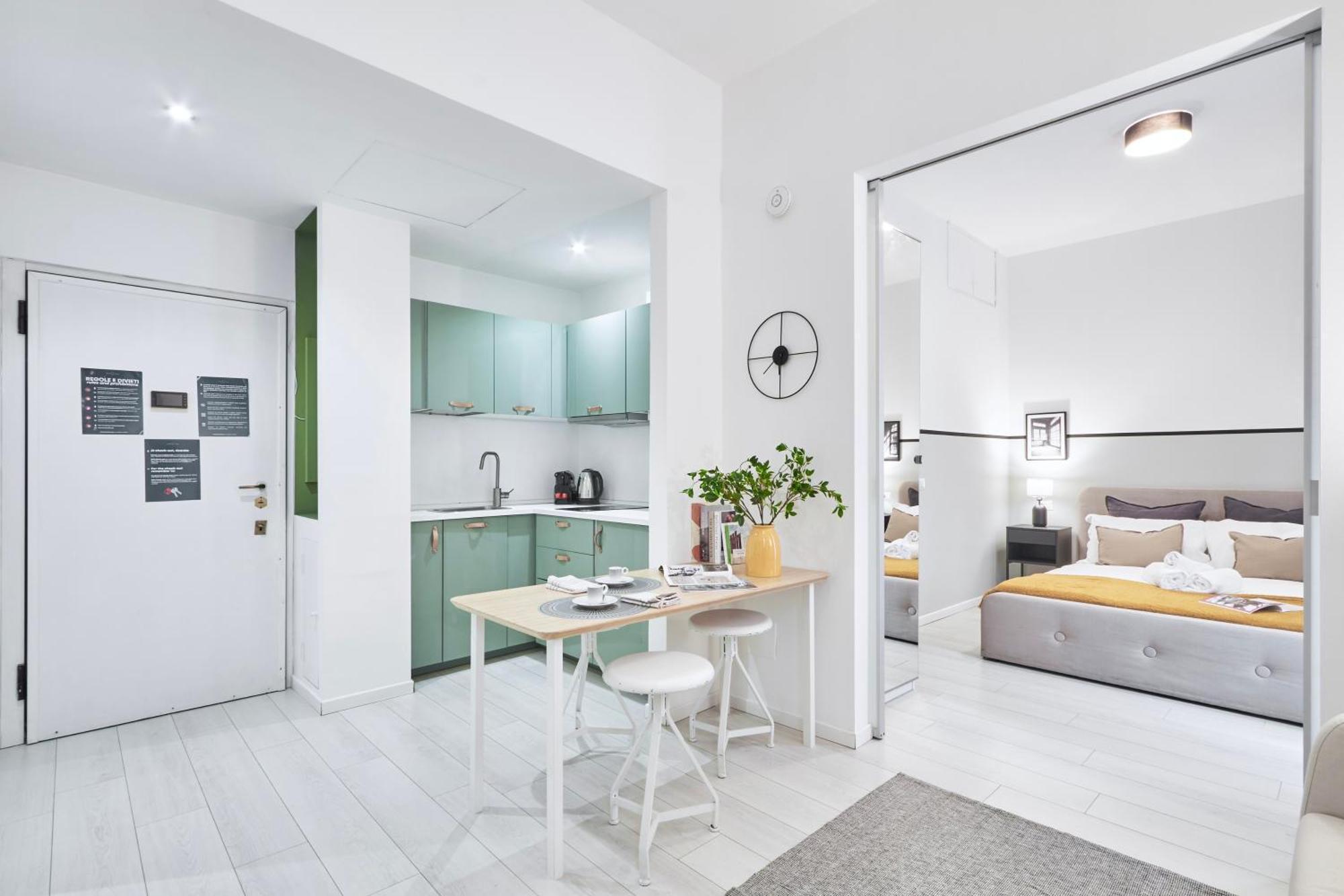 Elegante Appartamento Minimal Dai Tocchi Botanici Milano Eksteriør billede